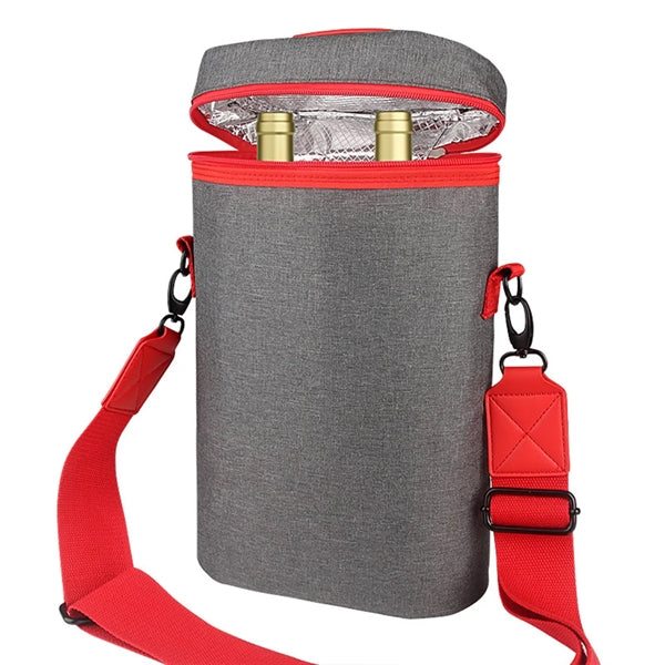 Portable Thickened Aluminum Film Insulated Red Wine Bag