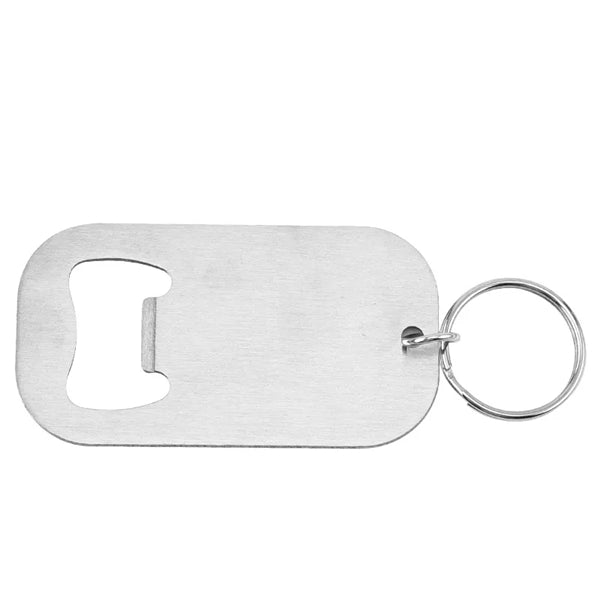 Aluminum Bottle Opener with Key Chain