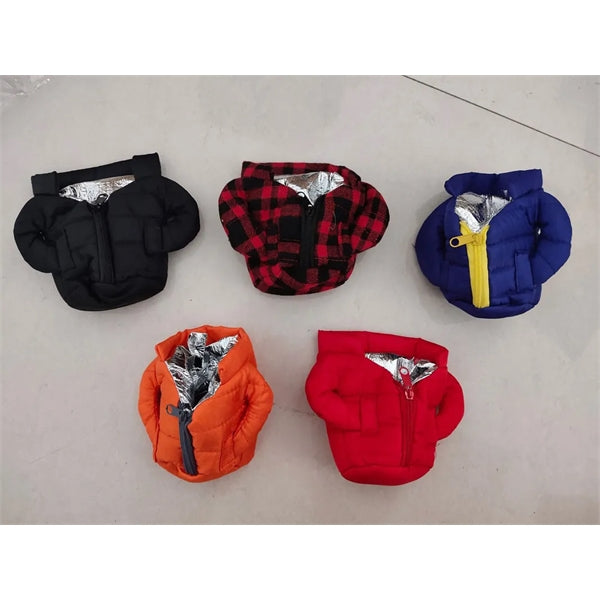 Puffy Beverage Jacket Insulated Can Cooler