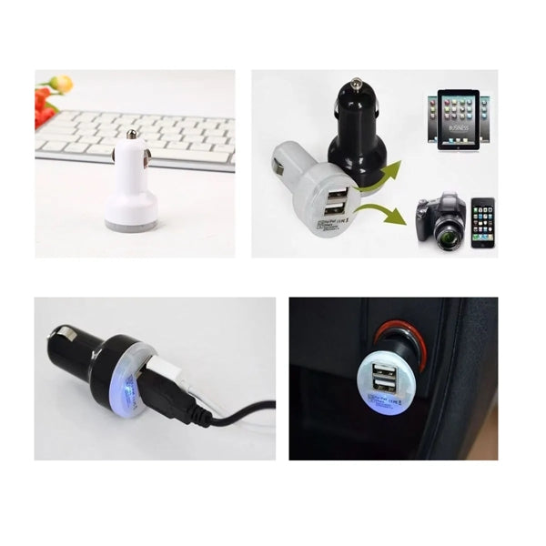 Mini Dual Ports Wide Compatibility Quick Charge Car Charger