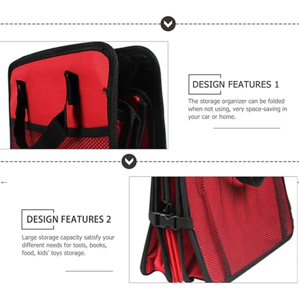 Multifunctional large capacity Retractable Bag Car Organizer