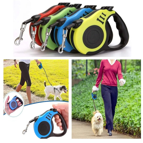 Multifunctional Retractable Automatic Traction Dog Leash