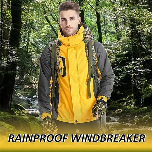 Windproof Multi Pockets Multifunctional Detachable Jacket