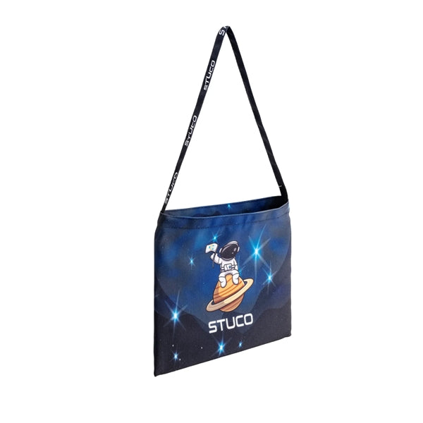 12 Oz. Sublimated Sturdy Poly Canvas Tote Bag (14" x 12")