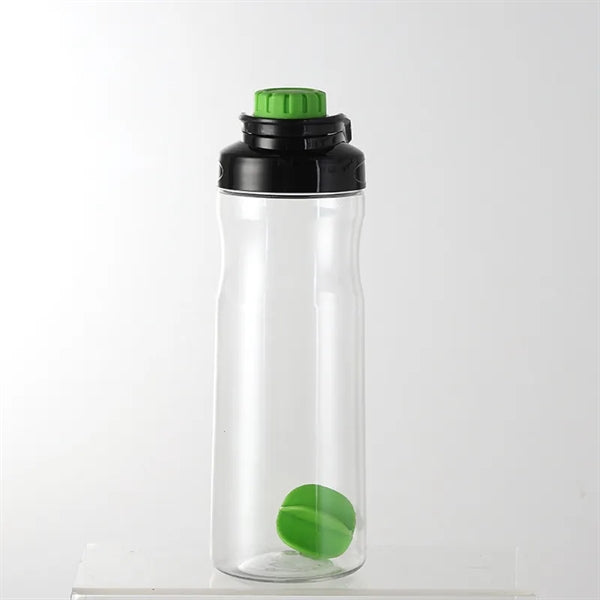 Fitness portable shake milkshake bottle
