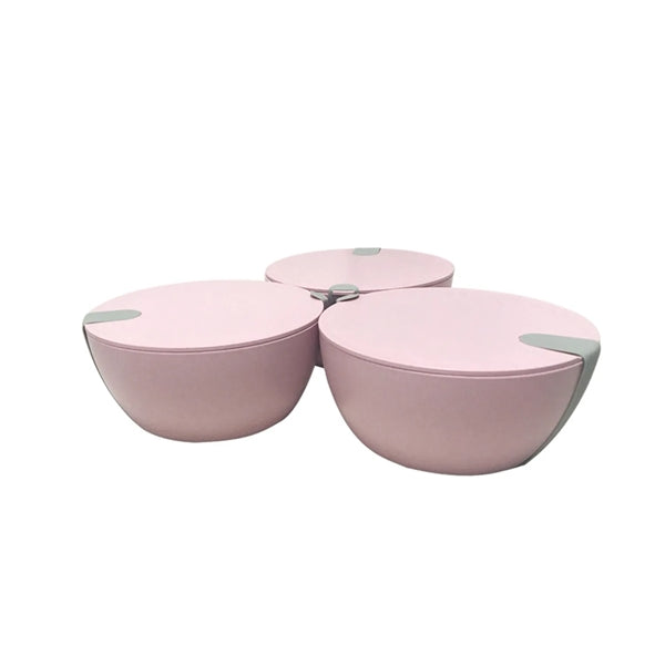 Straw Salad Bowl with Lid Customized Biodegradable