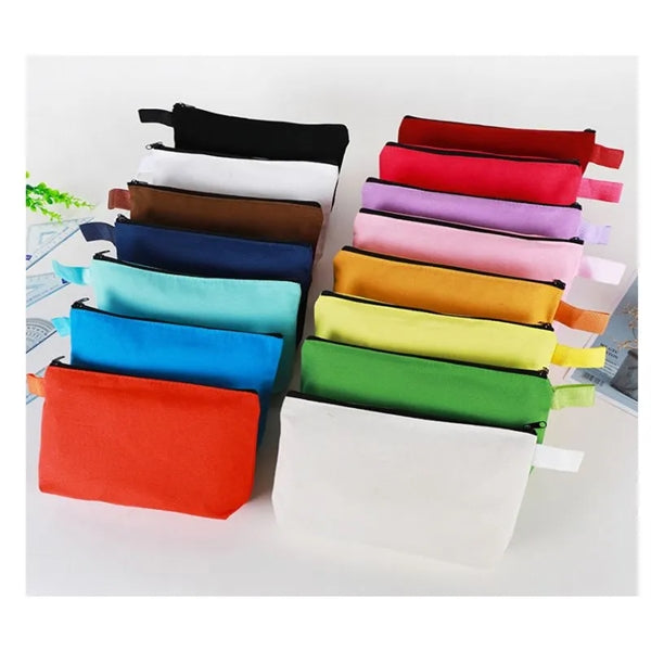 Multipurpose Canvas Pencil Pouch
