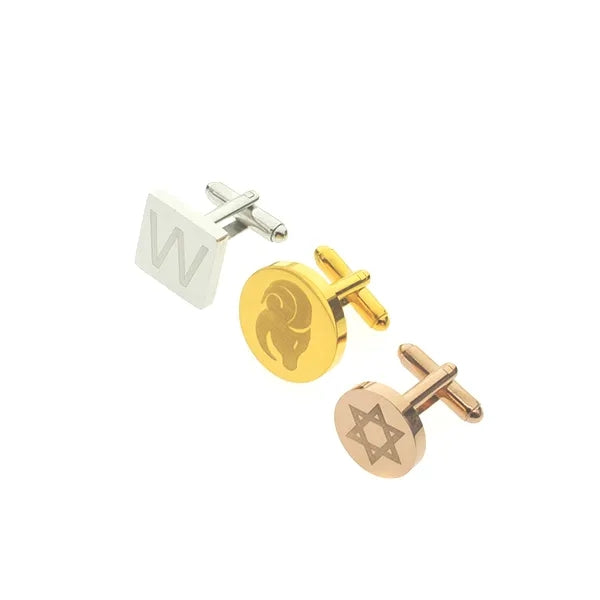 3/4" Cufflinks - Custom Die Struck