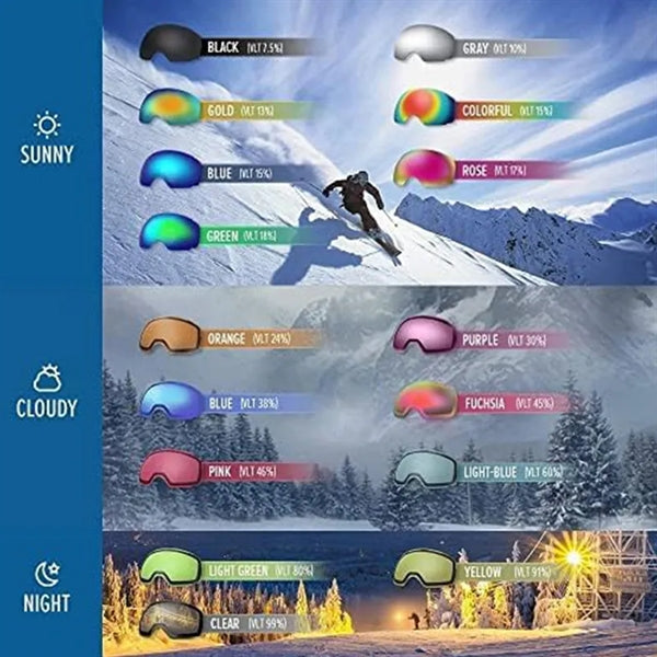 UV Protection Glasses Ski/Snowboard Goggles
