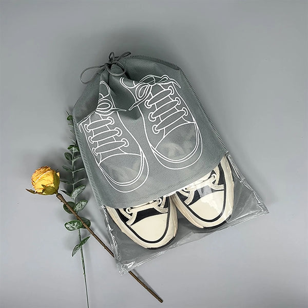 Non-Woven Drawstring Storage Shoe Bag