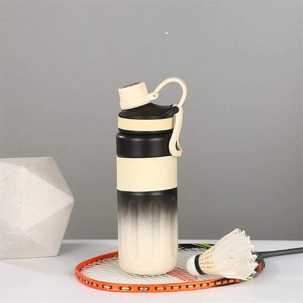 24 Oz. Gradient Color Vacuum Insulated Thermos Water Bottle