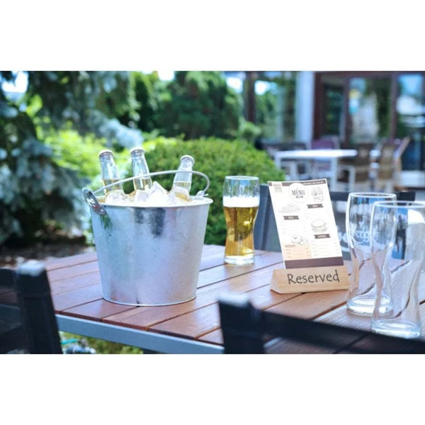 Galvanized Ice Bucket