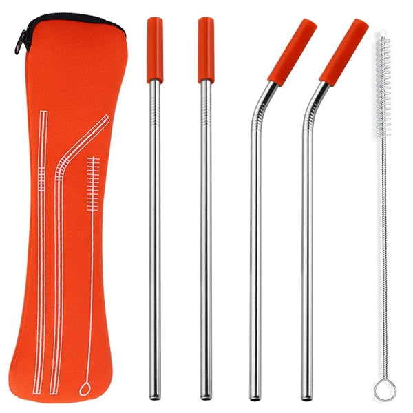 Stainless steel 5 Pack Suit With Pouch