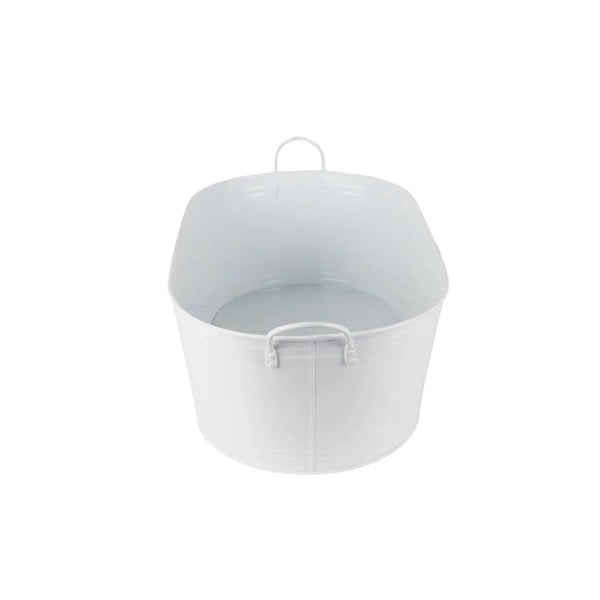 Large Metal Ice and Drink Bucket Beverage Tub