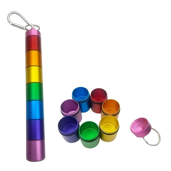 Aluminum Waterproof Pill Storage Box