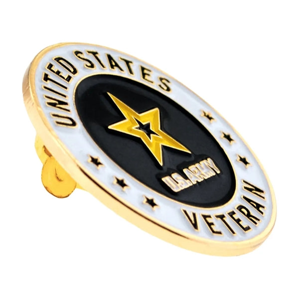 Officially Licensed U.S. Army Veteran Pin