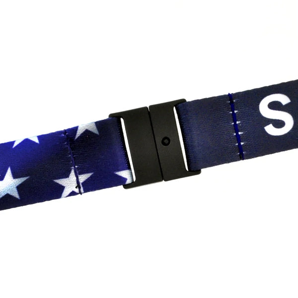 American Flag Veteran Lanyard
