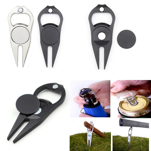 6-in-1 Golf Divot Repair Tool