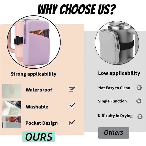 Silicone Water Bottle Pouch