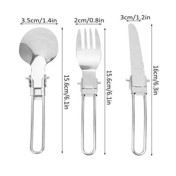 Portable Camping Cutlery Set