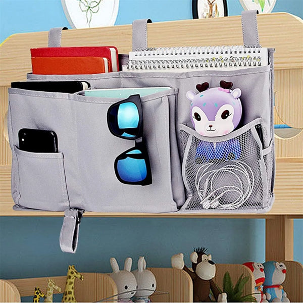 8 Pockets Waterproof Hanging Shelf Bedside Storage Caddy