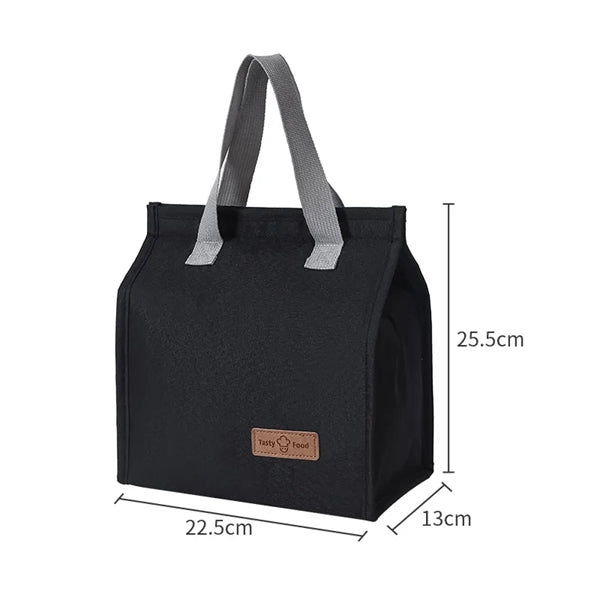 Oxford Cloth Lunch Bag,Insulated Aluminum Foil Interior