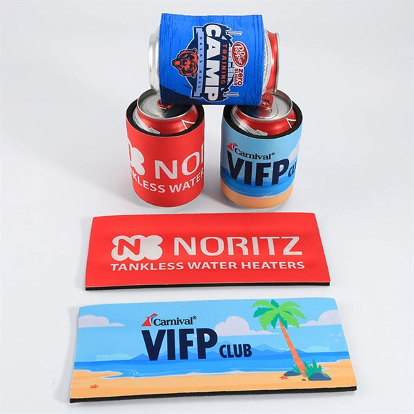 Neoprene Slap Wrap Can Cooler Sleeves