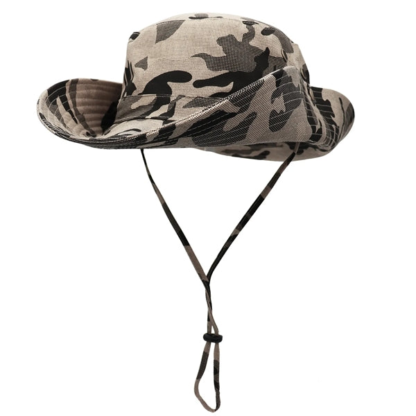 Wide Brim Summer Camouflage Beach Sun Hat