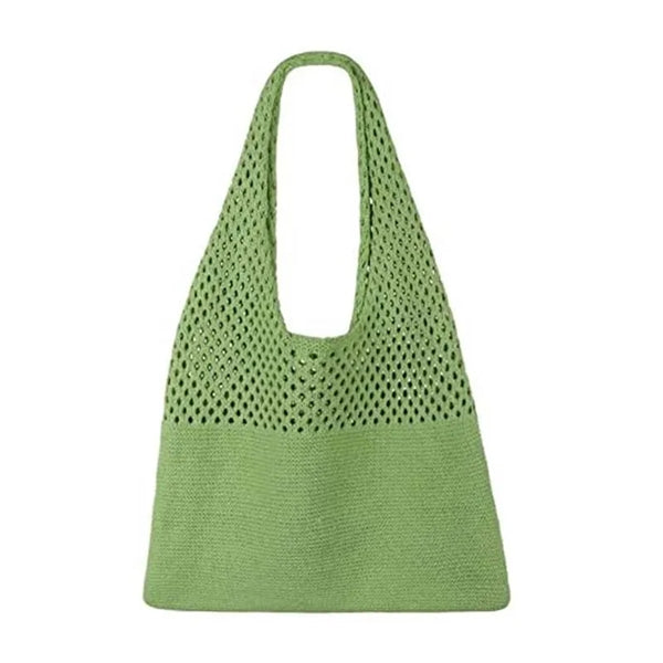 Crochet Mesh Beach Tote Bag