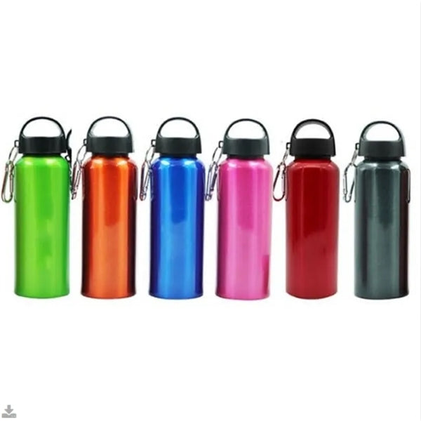Foldable 16 oz Water Bottle W/ Carabiner