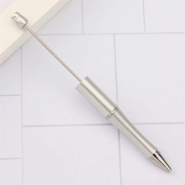 DIY Cross Beads Ballpoint Pen