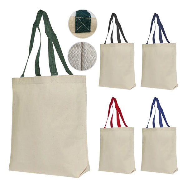 Domino Cotton Canvas Tote Bag