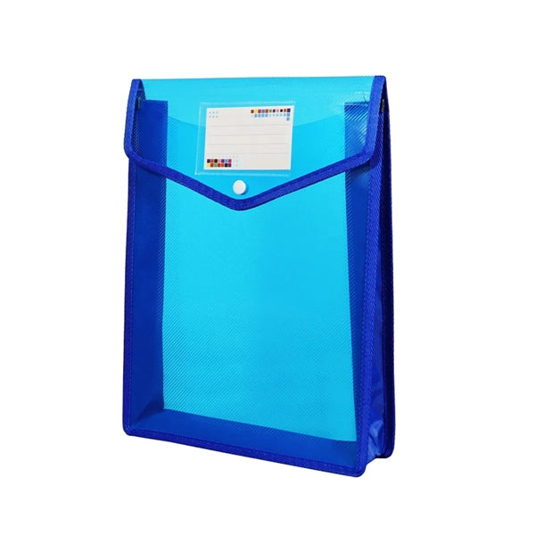 A4 Expandable Envelopes Plastic Document Folder With Button