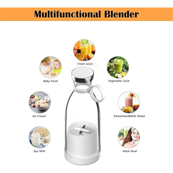 Portable Blender Bottle Juicer Cup 12OZ