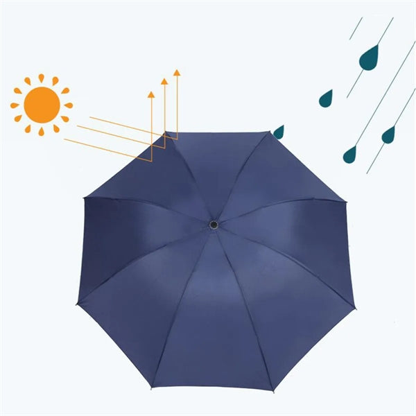 Eight Bone Manually Folding Umbrella