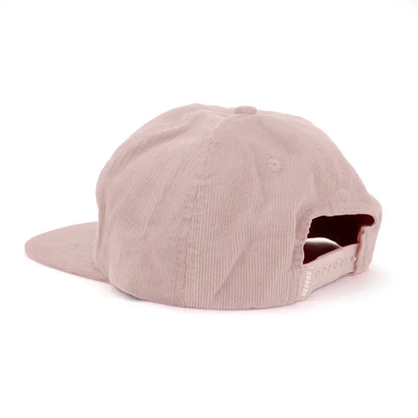 5 Panels Corduroy Snapback Baseball Cap