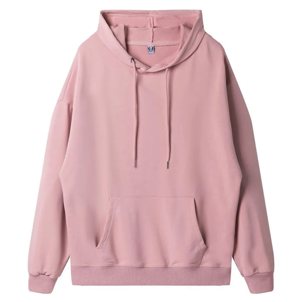 Casual unisex hooded pullover sweatshirt