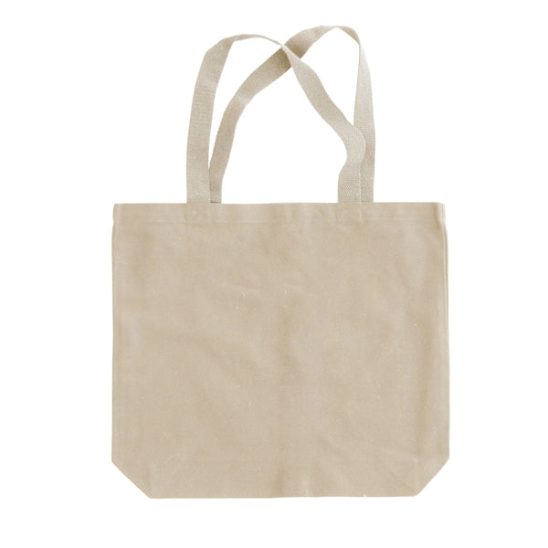 12 Oz. Premium Cotton Canvas Shopper Tote Bag
