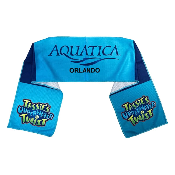 Cool Sensation Nylon 6 Towel Full Color - 36" X 6"