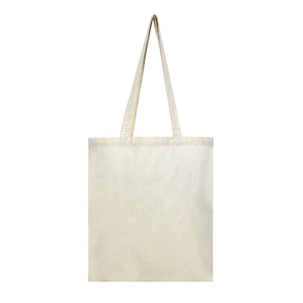 Alabaster Cotton Canvas Tote Bag