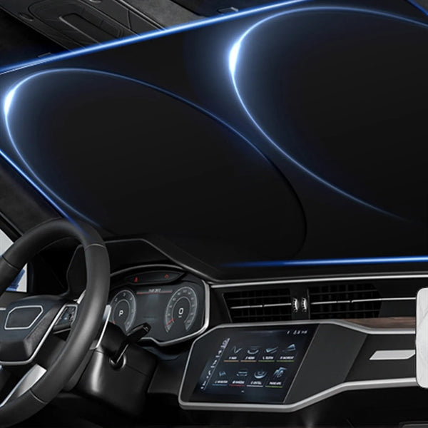 Double Loop Foldable Car Sun Visor