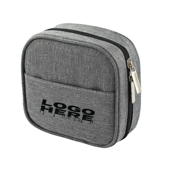 Mini Square Storage Bag For Data Cable