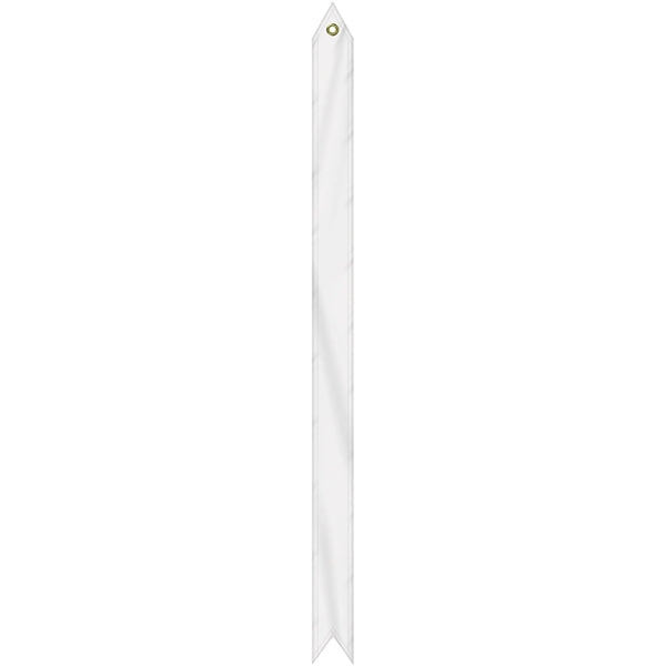 2 1/4" x 36" Custom Printed Knit Polyester Streamer