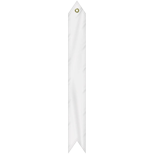 2 3/4" x 24" Custom Printed Knit Polyester Streamer