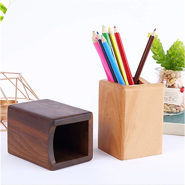 Wooden Pencil Holder