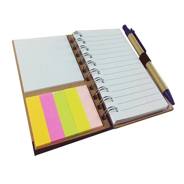 Convenient spiral notebook