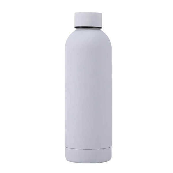 Rubberized 16oz (500ml) Stainless Steel Water Bottles