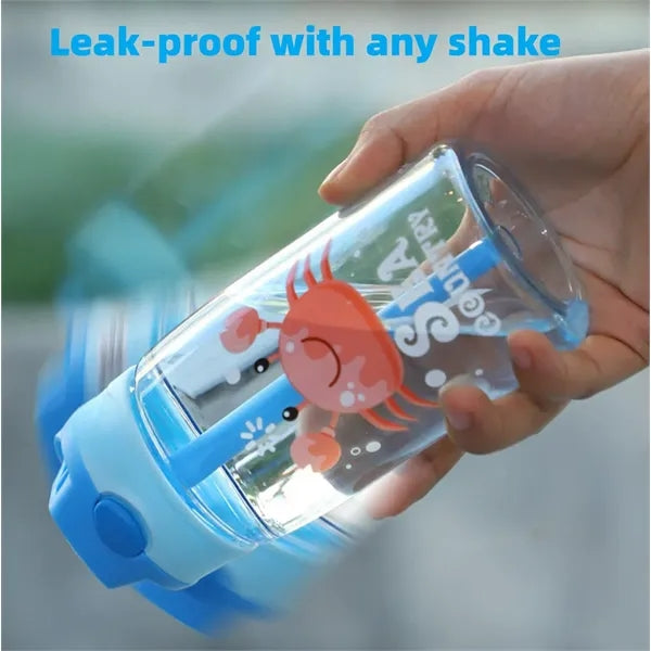 16 Oz. Children's Water Cup, Portable Sports Bottle