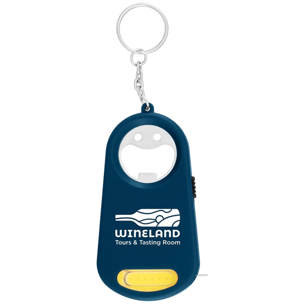 Casper LED Light, Bottle Opener, Keyring - Pad Print