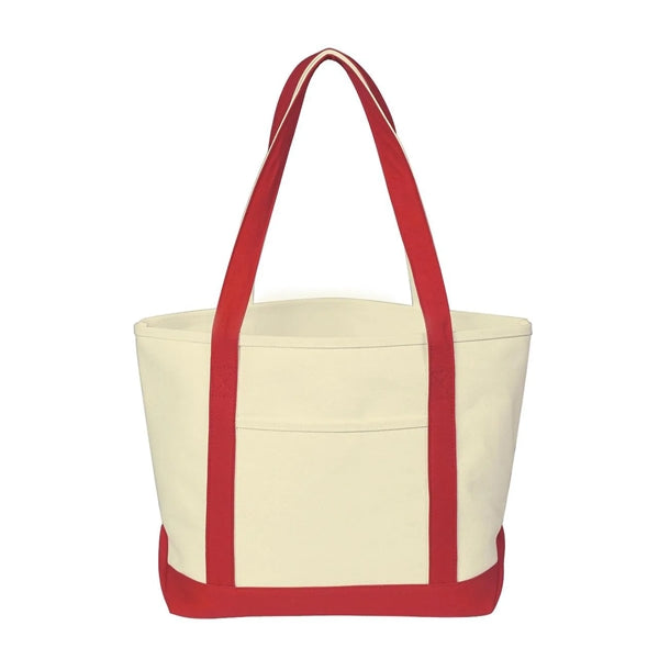 16 oz Canvas Zippered Boat Bag